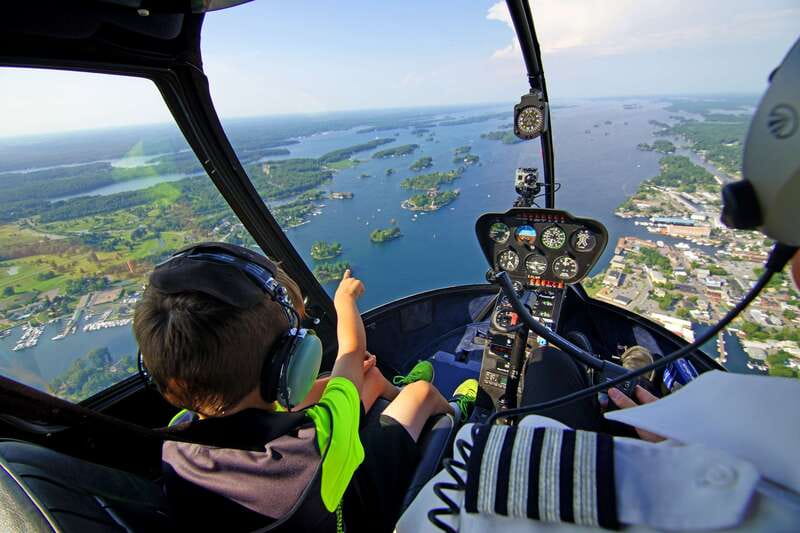 1000 Islands: 10, 20, 30, or 60-Min Scenic Helicopter Tour - Starting at Gananoque Heliport
