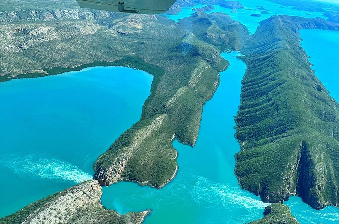 2.5hr Non Stop Incredible Islands Tour - Leaving Broome over Roebuck Bay