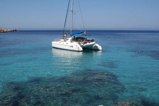 2-Catamaran tour from Cannigione to the Maddalena Archipelago - Lunch, drinks, and the social side of the boat