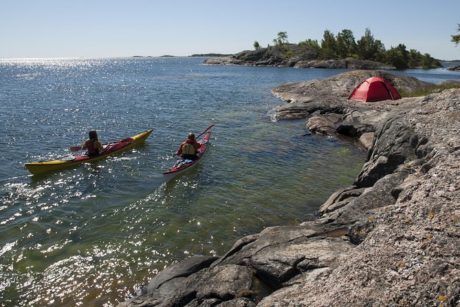2-Day Kayaking Tour in the Archipelago of Stockholm - Paddling toward Björno Naturreservat