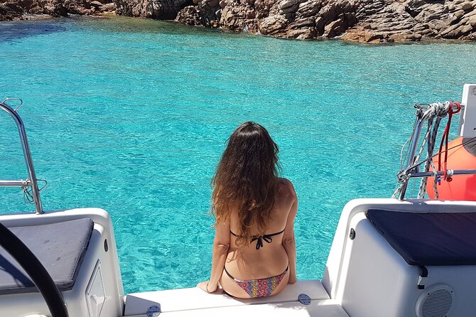 3-Catamaran from Cannigione to the islands of the Archipelago - Spargi gives you the first real swim
