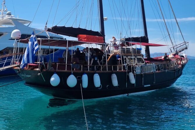 3 Island Cruise from Athens Unlimited Food Wine and Scenic Views - The afternoon return through the Saronic Gulf
