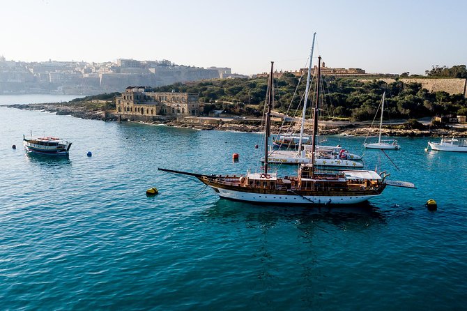 3 Island Cruise onboard Faith - The first Maltese bay, about one hour