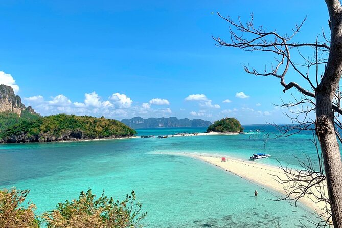 4 Island Speed Boat Adventure from Krabi - Railay’s first glimpse of the limestone coast