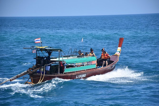 4 Island Tour to Emerald Cave by Longtail Boat from Koh Lanta - Koh Chueak: the first snorkeling stop