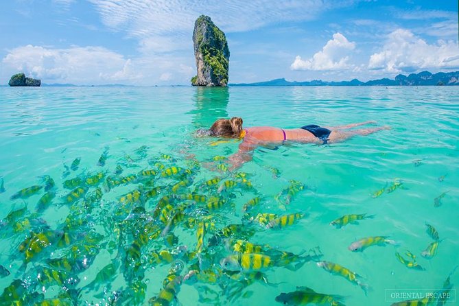 4 Islands By Speed Boat from Krabi - Chicken Island for photographs and snorkeling