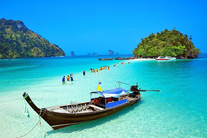 4 Islands Full-day Tour from Krabi with Tub, Chicken, Poda Island & Phra Nang - A full day among Krabi’s limestone islands