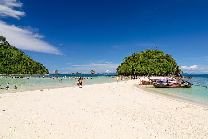 4 Islands Full-day Tour from Krabi with Tub, Chicken, Poda Island & Phra Nang - Poda Island for sand, swimming, and open views