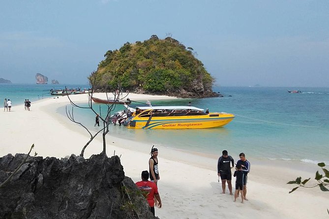 7 Islands Sunset tour by Speed boat - Tup Island and the changing sandbar views