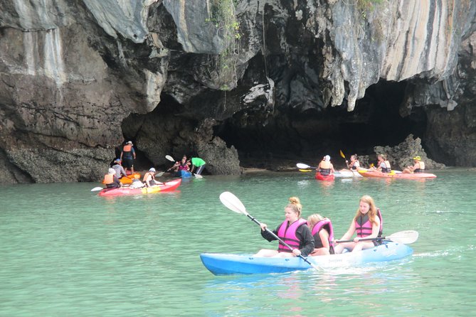 A full day exploring kayaking 3 islands (Talabeng sea cave) - What the longtail boat adds, and what it costs