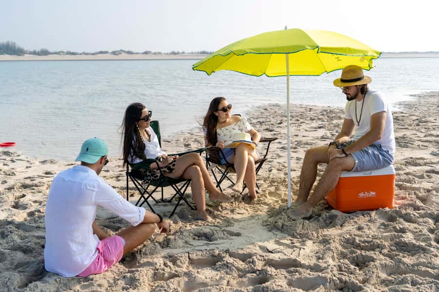 Abu Dhabi: 4-Hour Guided Cruise & Island Hopping - Abu Dhabi from the water in four hours