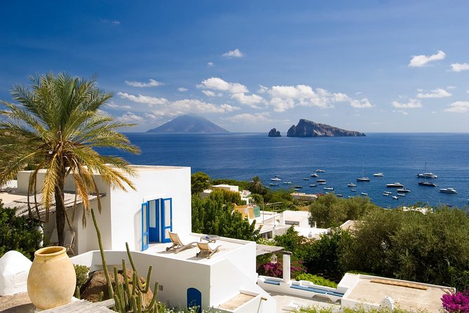 Aeolian Islands Day Trip from Taormina: Stromboli and Panarea - The motorboat crossing to Panarea
