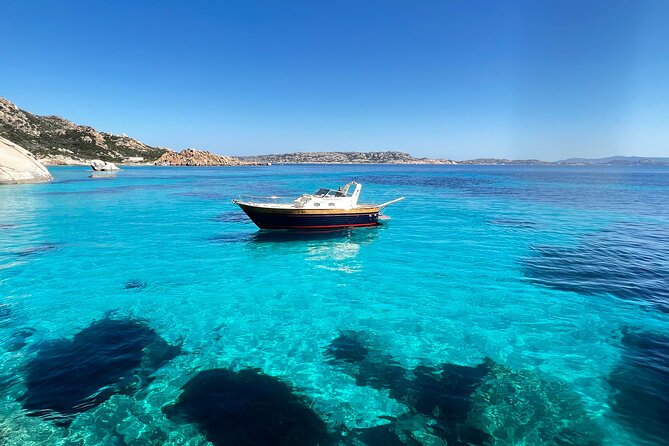 All inclusive private tour in the Archipelago of La Maddalena - Pink Beach from the water