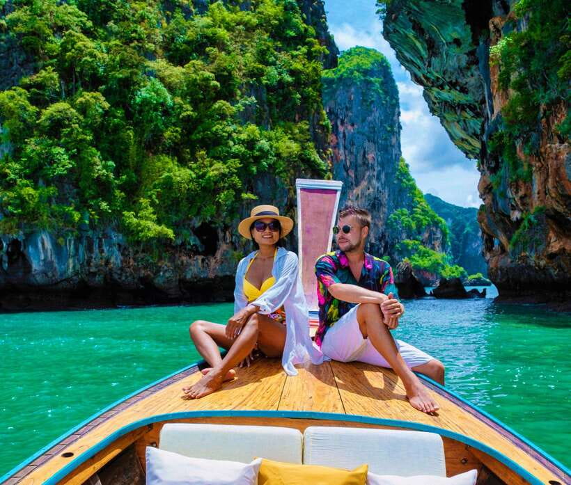 Ao Nang: Island-Hopping Snorkel Tour w/ Amazing Hong Island - Deang Island: your first chance to snorkel