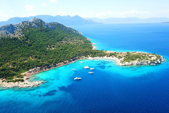 Athens: Full-Day Island Hopping Cruise with Lunch and Swimming - Moni Island: lunch, wildlife, and swimming from the boat