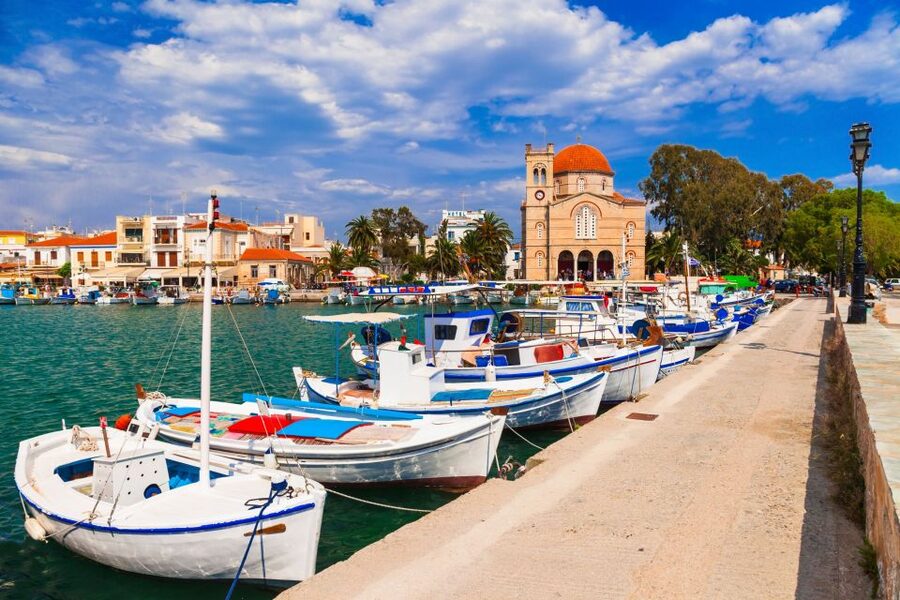 Athens: Full-Day Island Hopping Cruise with Lunch & Transfer - Moni is the day’s swimming stop