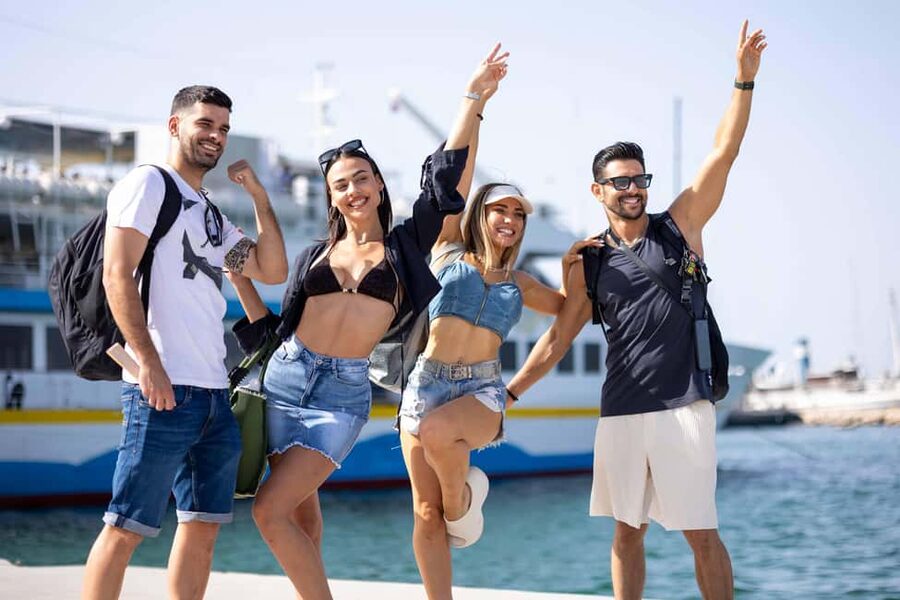 Athens: VIP Swimming Cruise to three islands - Agistri gives you the longest island visit