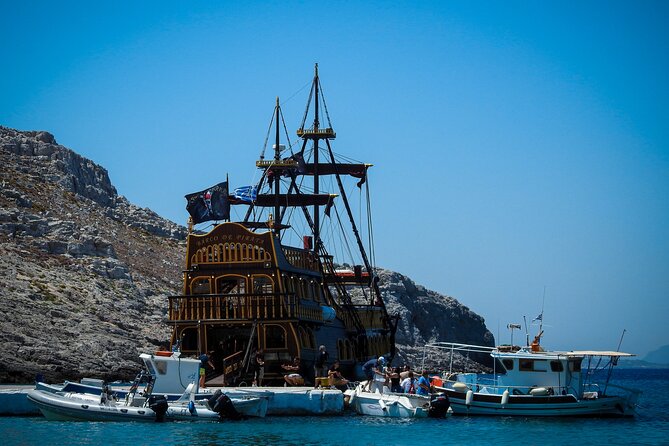 Barco De Pirata Cruise at 3 Islands in Greece - Plati is mainly a water stop