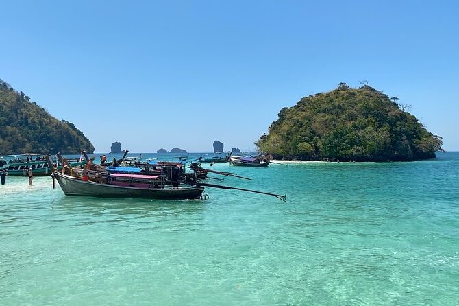 Best of Krabi 7 Islands Sunset Tour Speedboat/Long Tail Boat - Poda Island, your longest beach stop
