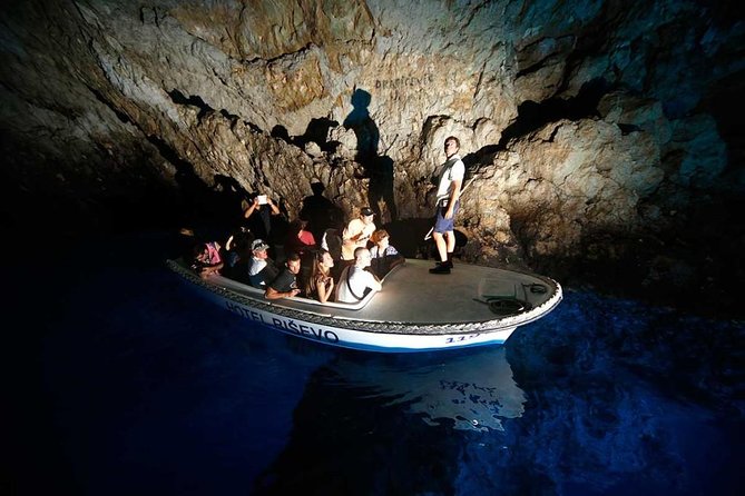 Blue Cave and Hvar 5 Islands full-day Speedboat Tour from Split - Stiniva Cove: beautiful, but not guaranteed swimming
