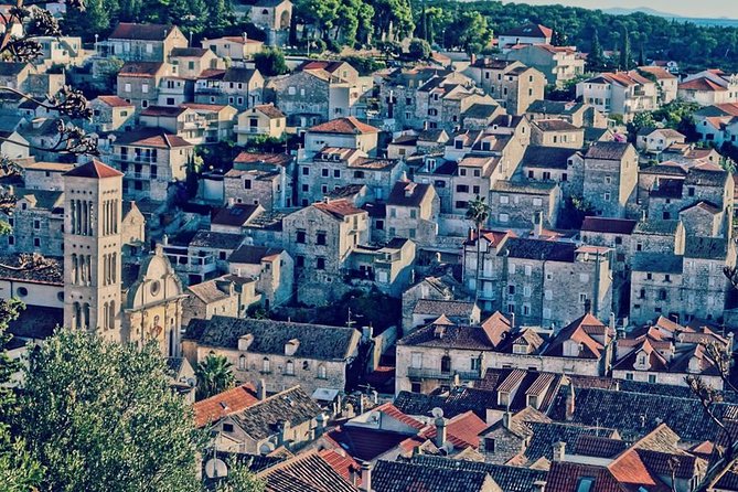 Blue Cave and Hvar island - five island tour from Split - Budikovac Island and its clear lagoon