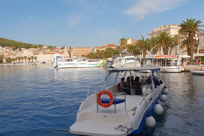 Blue Cave and Hvar island - five island tour from Split - What the boat setup means for your day
