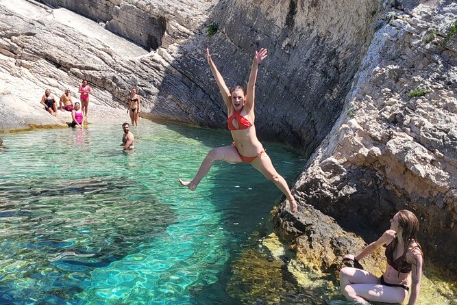 Blue Cave & Hvar, 5 Islands Speedboat with Luxury Seats in Shade - The comfort question: shade, music, and rough water