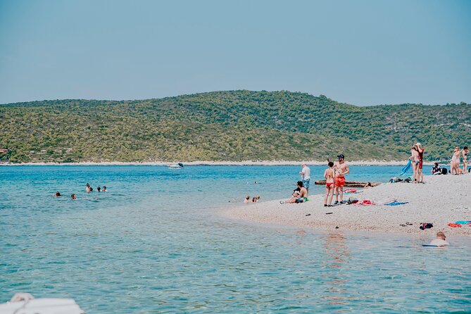 Blue cave, Mama Mia and Hvar, 5 island speedboat tour from Trogir - Srebrena and Budikovac: photos first, swimming second
