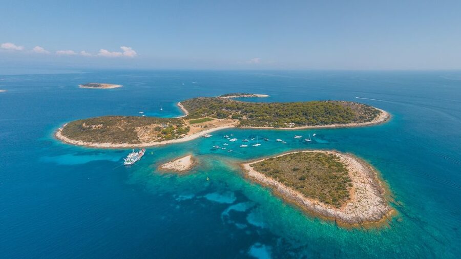 Blue Cave, Mamma Mia and 5 top destinations: From Trogir - Budikovac’s Blue Lagoon is the main swimming stop