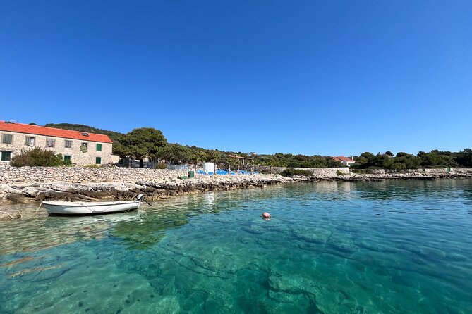 Blue Lagoon and 3 Islands Speedboat Tour from Trogir - Duga Cove on Ciovo: a slower final stop