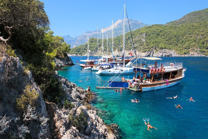 Blue Lagoon, Butterfly Valley and Oludeniz Islands Boat Trip - Soguksu Bay and the cold-water swim