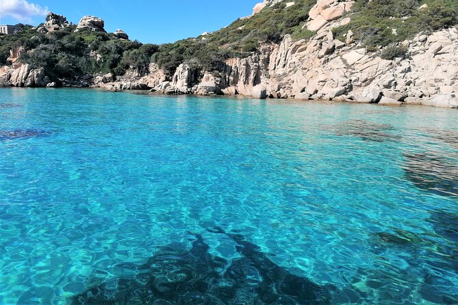 Boat rental with skipper in the La Maddalena Archipelago - Spargi and its clear emerald water