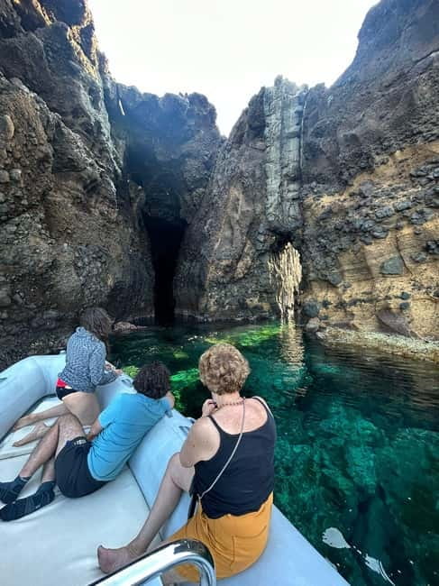Boat Tour: Island hopping by dinghy with cave visits and snorkeling - Starting at the Cristoforo Colombo seafront