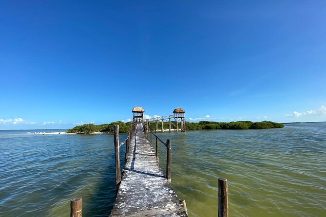 Boat Tour of Three Islands in Holbox with Transportation - Isla Pasión, the quiet beach stop