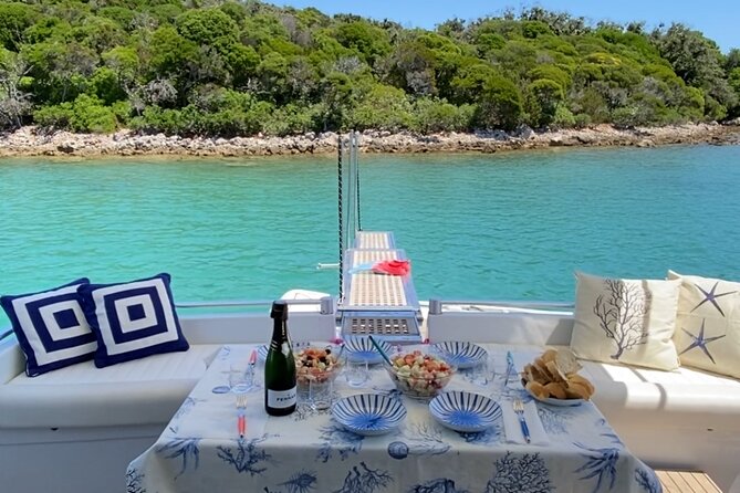 Boat tour Porto Cervo - Maddalena archipelago - A long lunch stop, not a rushed snack