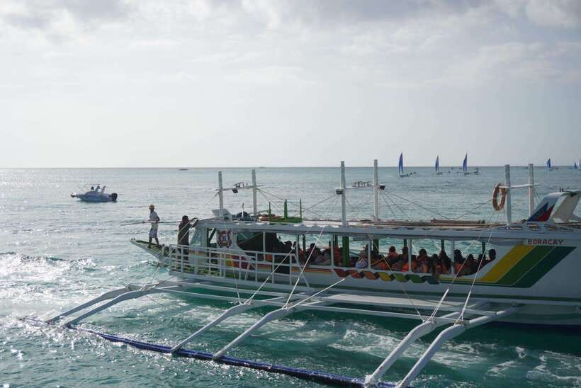 Boracay Island Hopping Experience - Lunch on board and the value of $63