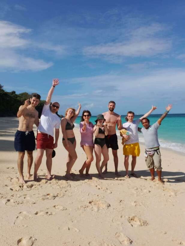 Boracay Island Hopping Experience - Leaving Astoria Hotel for the open water