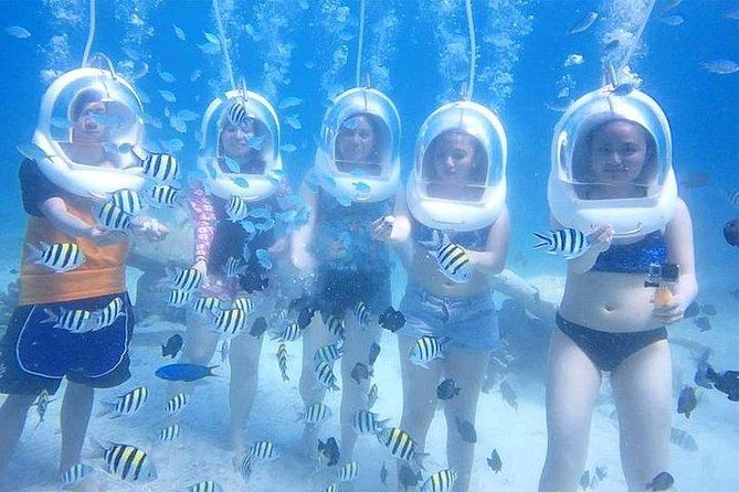 Boracay Island Hopping + Hot Kawa + Parasailing + Helmet Diving - Seasonal routes around Boracay
