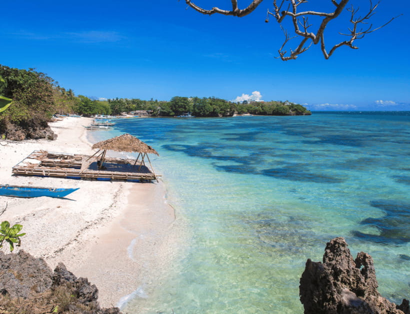 Boracay: Island Hopping with Lunch and Hot Kawa Bath - Magic Island, Crystal Cove, and extra charges