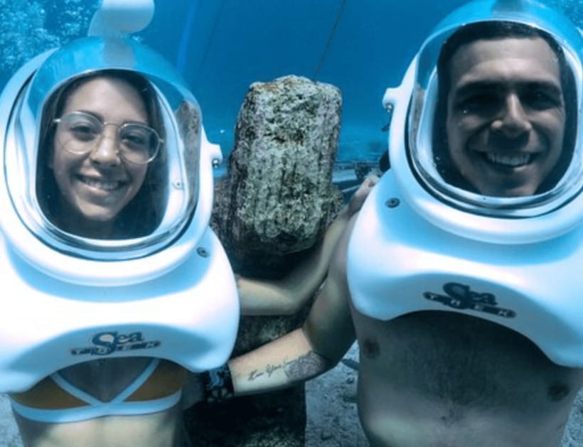 Boracay: Island Hopping with Lunch, Helmet Diving & ATV - Puka Shell Beach: an easy first stop
