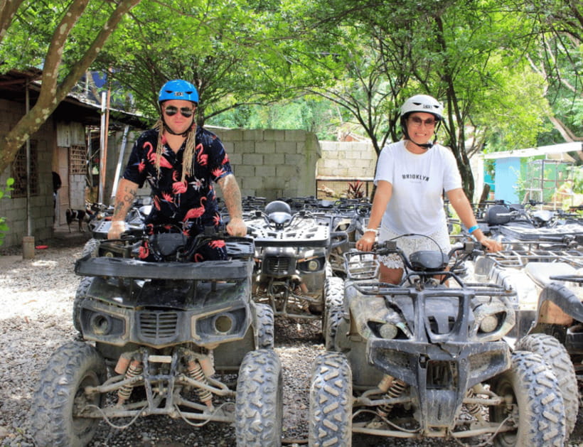 Boracay: Island Hopping with Lunch, Helmet Diving & ATV - Starting at Astoria and finding the boat