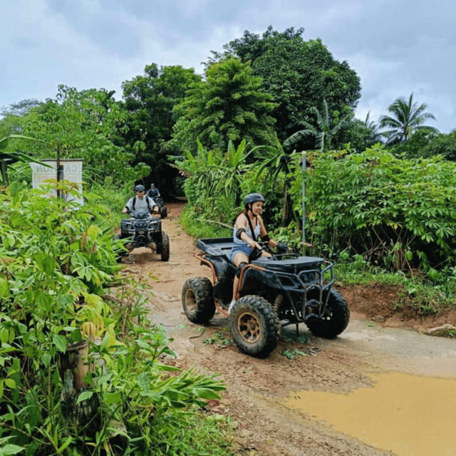 Boracay: Island Hopping with Lunch, Mainland ATV and Zipline - A full day of Boracay in six busy hours