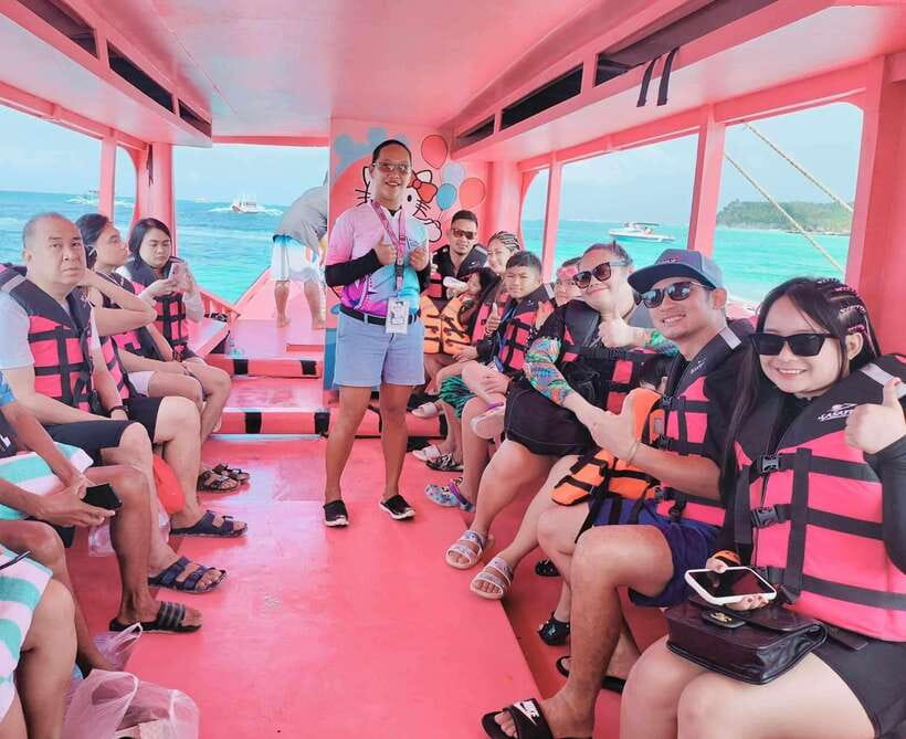 Boracay: Island Hopping with Snorkeling and Crystal Cove - Swimming and snorkeling in clear water