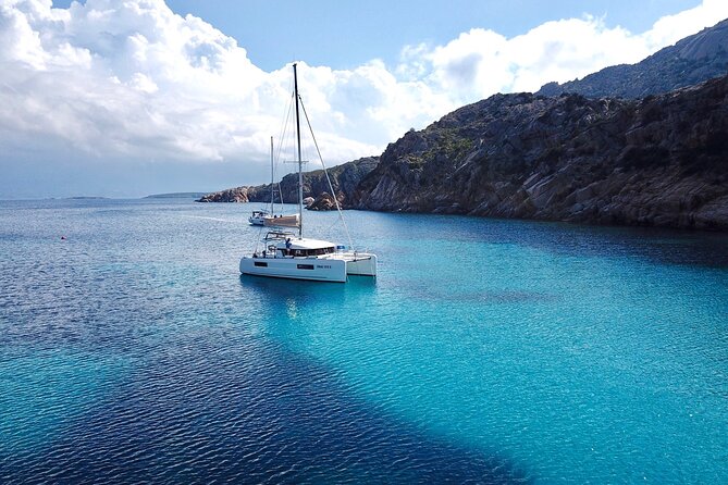 By Catamaran to the La Maddalena Archipelago from Poltu Quatu - Who will enjoy this day most?
