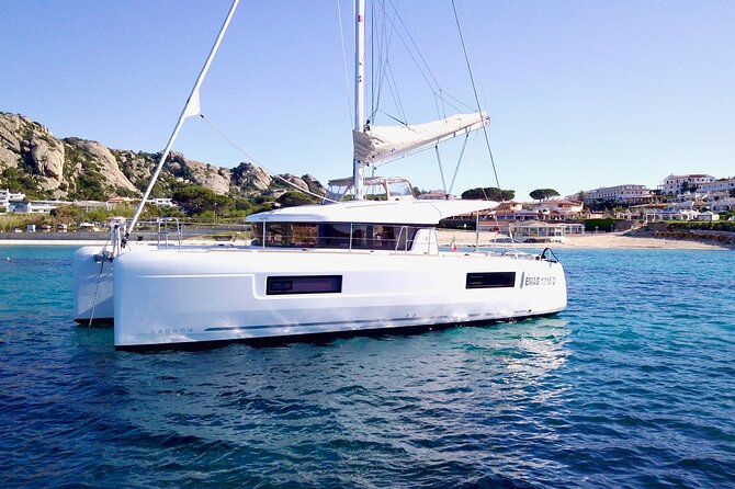By Catamaran to the La Maddalena Archipelago from Poltu Quatu - Snorkeling near Spargi, Budelli, and other islands