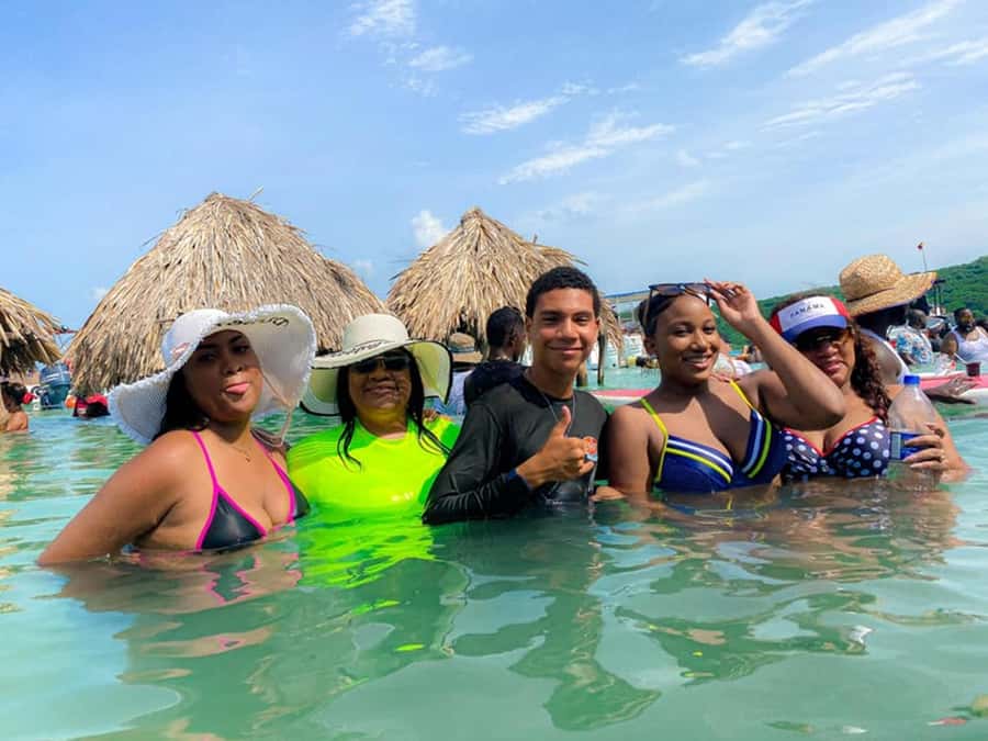 Cartagena: 4 Island Day Trip by Boat and Caribbean Lunch - Cholón, where the party replaces the quiet beach