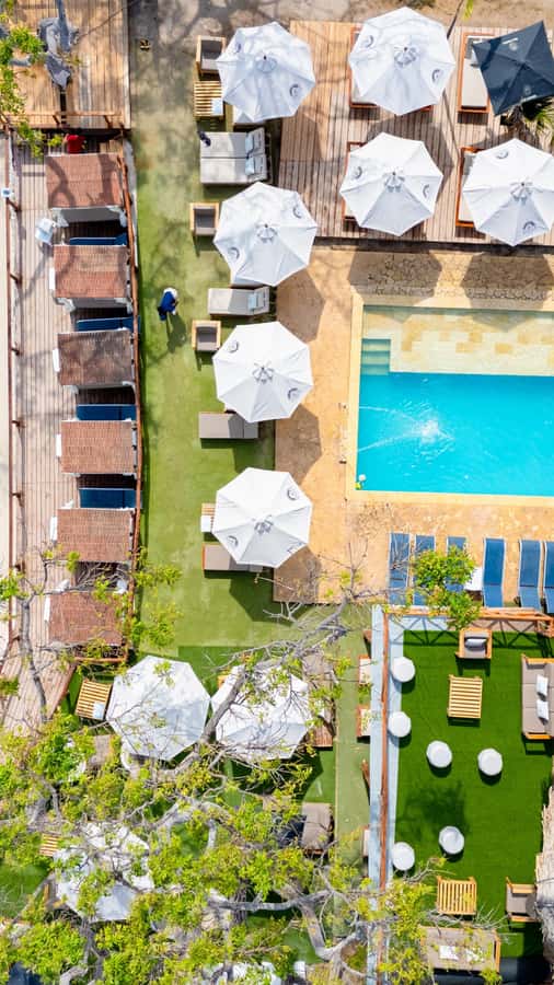 Cartagena: Rosario Islands Daypass Ibbiza Island Beach Club - Welcome drinks and the lunch choice
