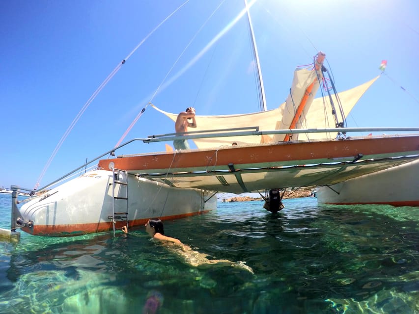 Catamaran: Day trips in La Maddalena's Archipelago - Four hours of sailing, not just island stops