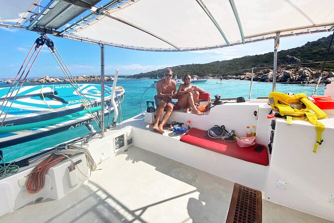 Catamaran tour of the islands of the La Maddalena Archipelago - Key points at a glance