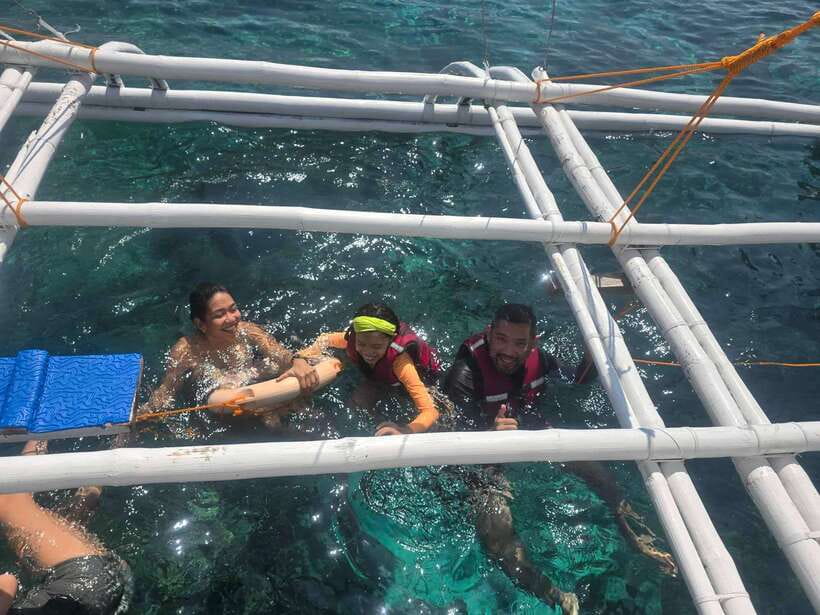 Cebu Island Hopping with Lunch - Gilutungan Marine Sanctuary and the first swim
